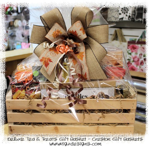 Deluxe Tea and Treats Gift Basket - NEW for 2023